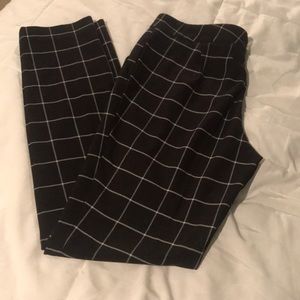 Vince Camuto Window pane Skinny Leg slacks